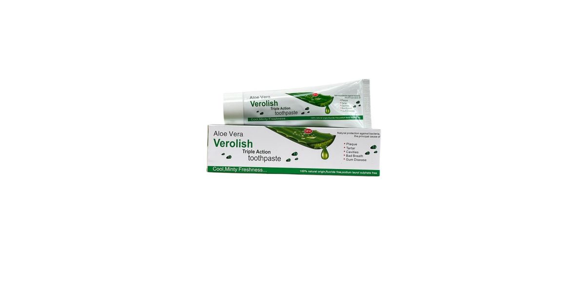 Verolish Aloe Vera Toothpaste | Sell-SA
