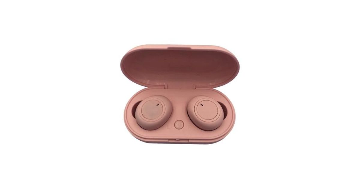 TWS-V1 Bluetooth 5.0 Earphones TWS Wireless Headphones Earbuds - Pink ...
