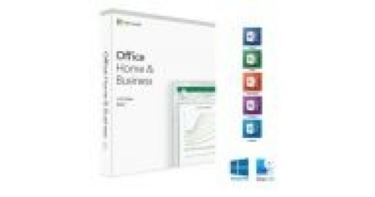 Microsoft Office 2019 Home & Business for Mac or PC | LIFETIME