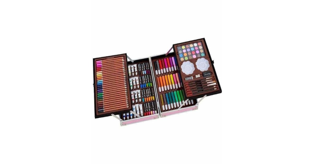 Unicorn Art Set with Aluminum Box for Kids 145Piece SellSA